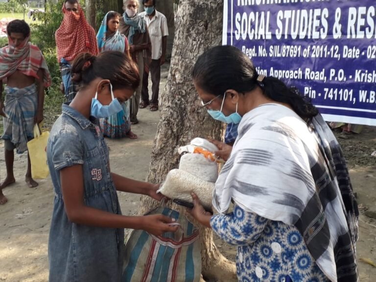 Relief distribution of KCSSR at Shimurali, Nadia